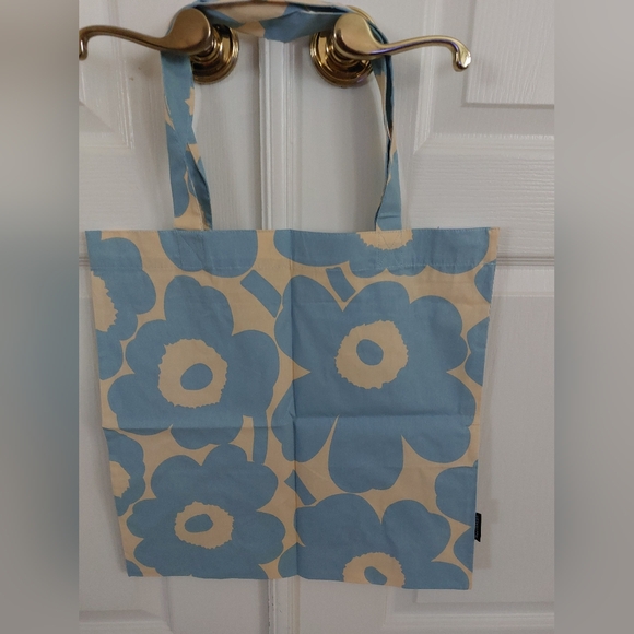 Marimekko Organic Cotton Shopping Tote Bag - Picture 2 of 5